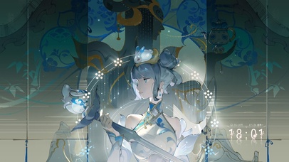 国潮青花瓷 拉克丝