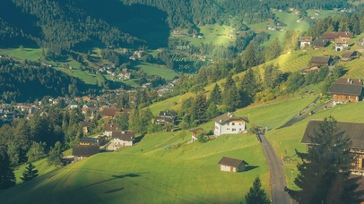 唯美午后森林小镇