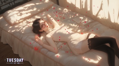 她的唇瓣红润如樱桃