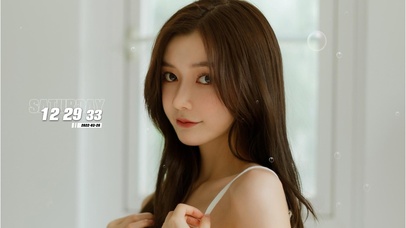 4K清纯好看美女