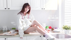 可爱小女孩