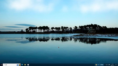 冰面湖泊—【主题桌面】