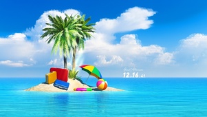 夏日大海
