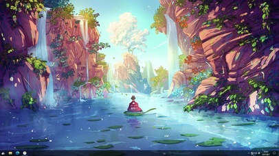 4K 禅意仙境美景主题壁纸