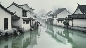水墨江南