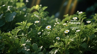 小清新春日绿植壁纸