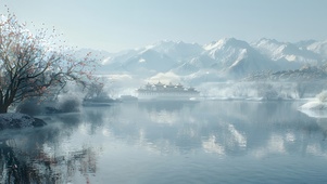 唯美雪景