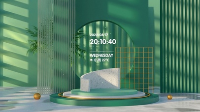 4k 治愈清新护眼桌面