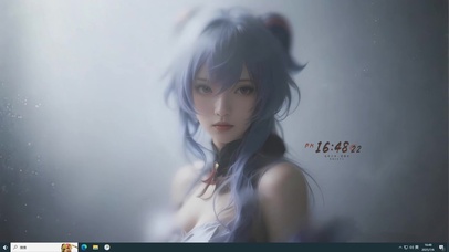 朦胧感纯欲少女