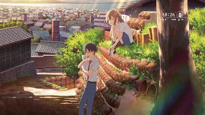 海边小镇的温馨