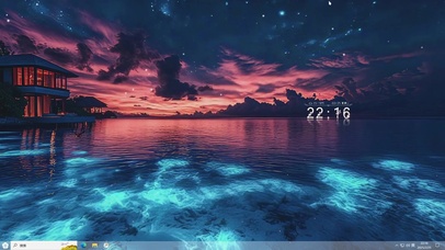 梦幻海景-桌面主题