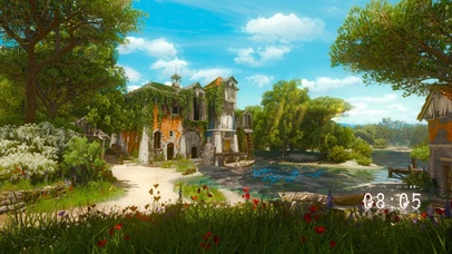 4k治愈唯美乡村