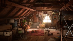 阁楼小木屋