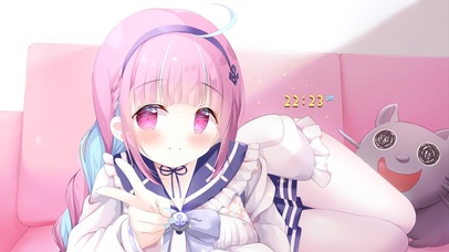 4K白丝可爱美少女