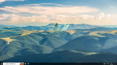 唯美青山（含时钟、多日天气）