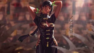 0250-旗袍美女
