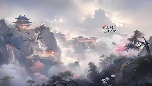 云雾山水