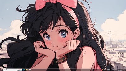 怀旧日漫可爱女孩