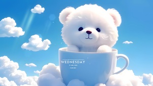 云端茶杯熊