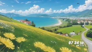 护眼山川