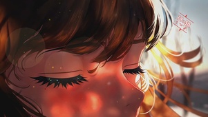 夕阳回眸已走远