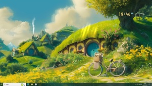  童话镇小屋