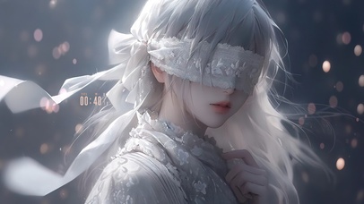 4K唯美古风蒙面女侠