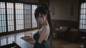 纯欲美女