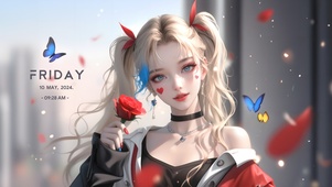 小丑女