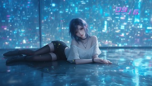 她那份静谧从容，能让人得到安慰