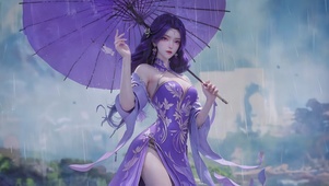 【4K】撑伞云曦