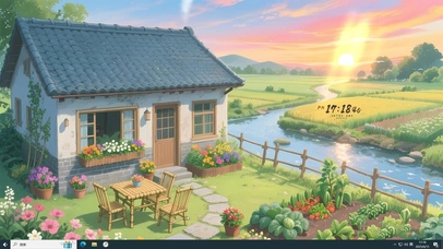 怀旧复古童年小院