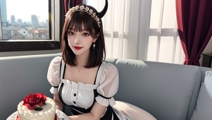 4k纯欲恶魔女仆