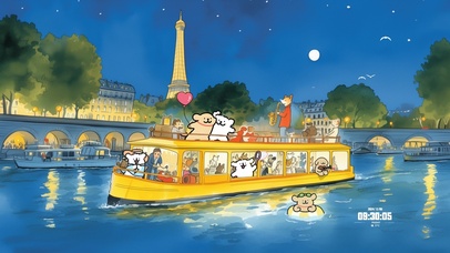 塞纳河畔的星月