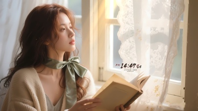 清纯优雅气质美女