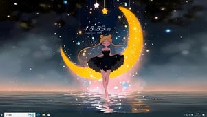 优雅星星少女