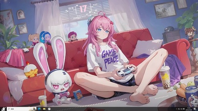 和平精英爆裂萌兔-上午