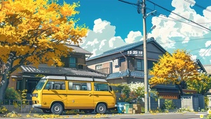 街角的夏日
