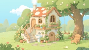清新护眼小屋