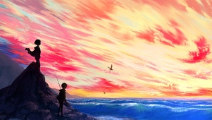 浪漫晚霞