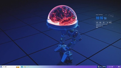 机器人大脑主题