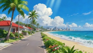 椰风海岸路