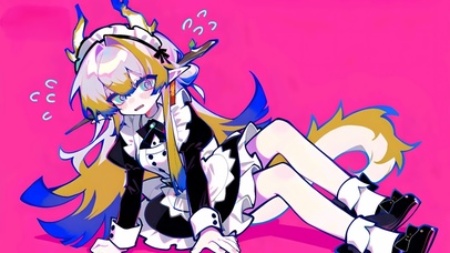 黍-喵斯快跑-小惊慌-女仆