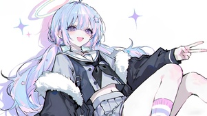 宇泽玲纱-4k萝莉插画