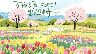 万物与我皆是自由诗