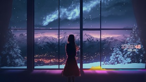 窗外的雪