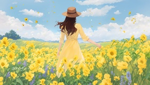 花海少女