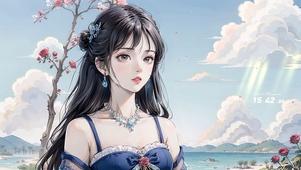 唯美动漫女孩