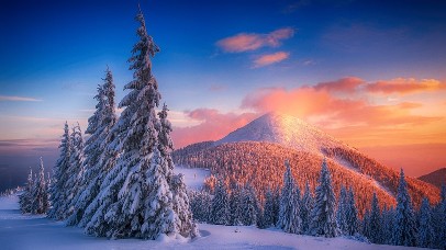 唯美冬日雪夜房子唯美壁纸图片 动态桌面壁纸图片 动态壁纸下载 元气壁纸