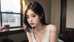 清纯性感甜美的美女